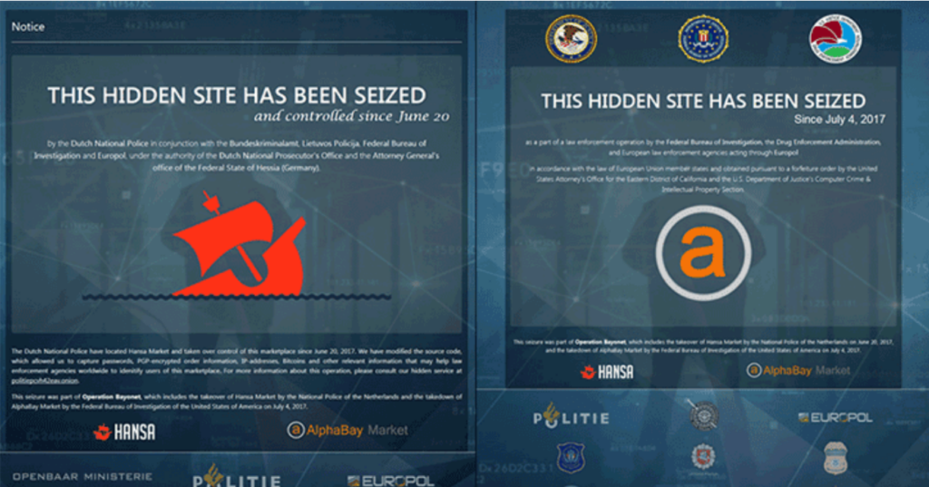 It's finally confirmed — In a coordinated International operation, Europol along with FBI, DEA (Drug Enforcement Agency) and Dutch National Police have seized and taken down AlphaBay, one of the largest criminal marketplaces on the Dark Web.